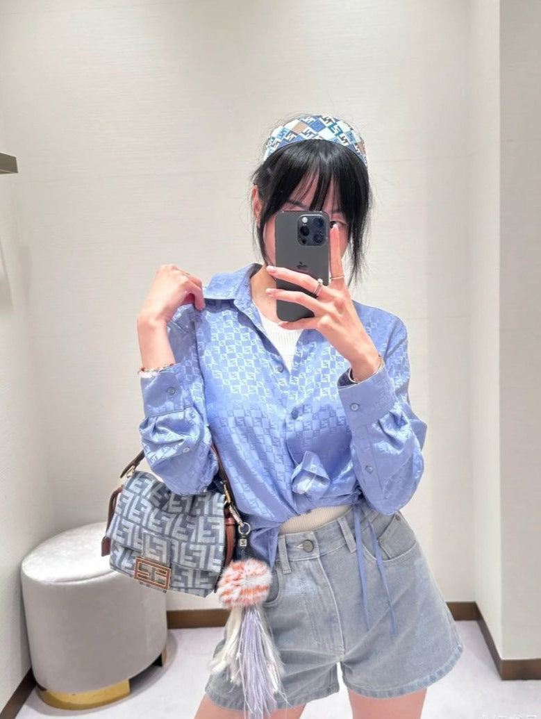 Fd* 25ss FF jacquard shirt