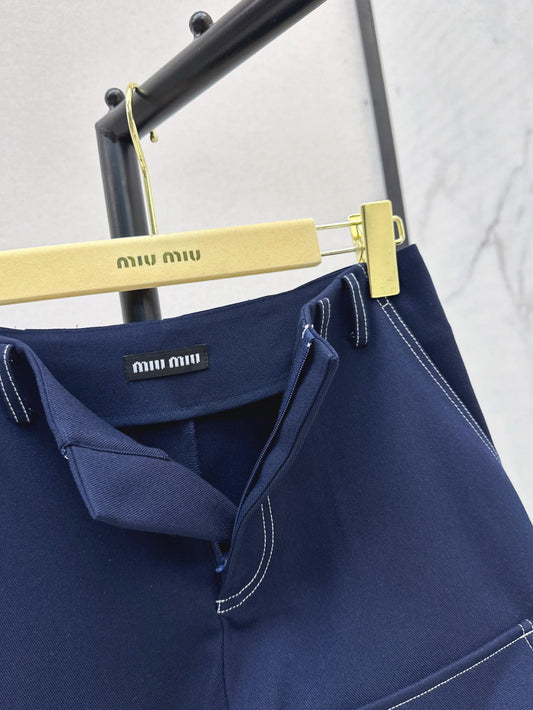 M*u pocket A-line shorts