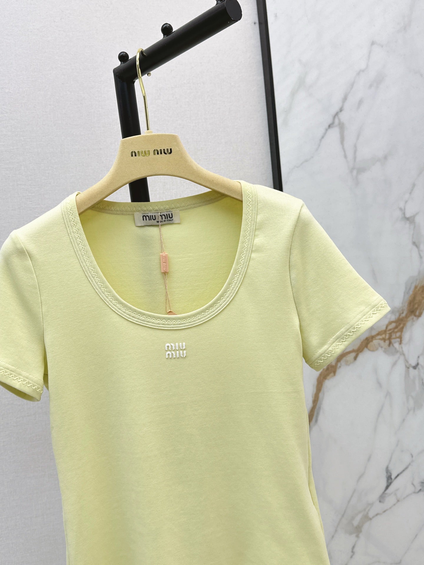 M*u 25ss cotton t-shirt