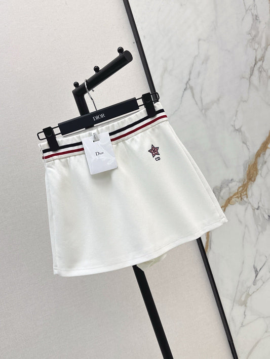 D*r 25ss Web waist Embroidered logo mini shorts