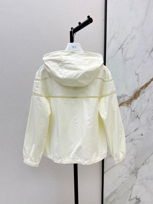 Monc* 25ss Embroidered Hooded Jacket