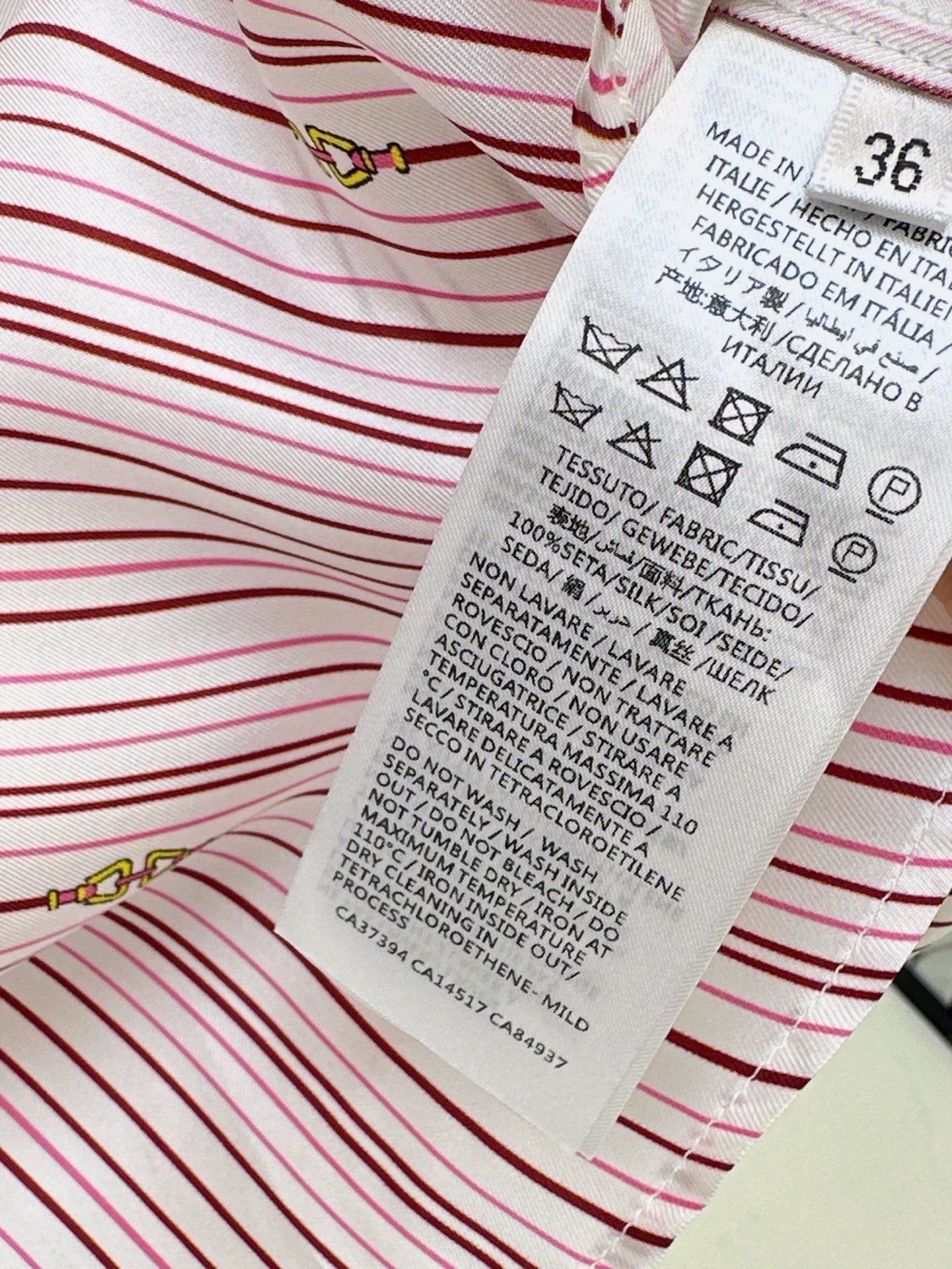 Gu* 25ss printed silk shirt