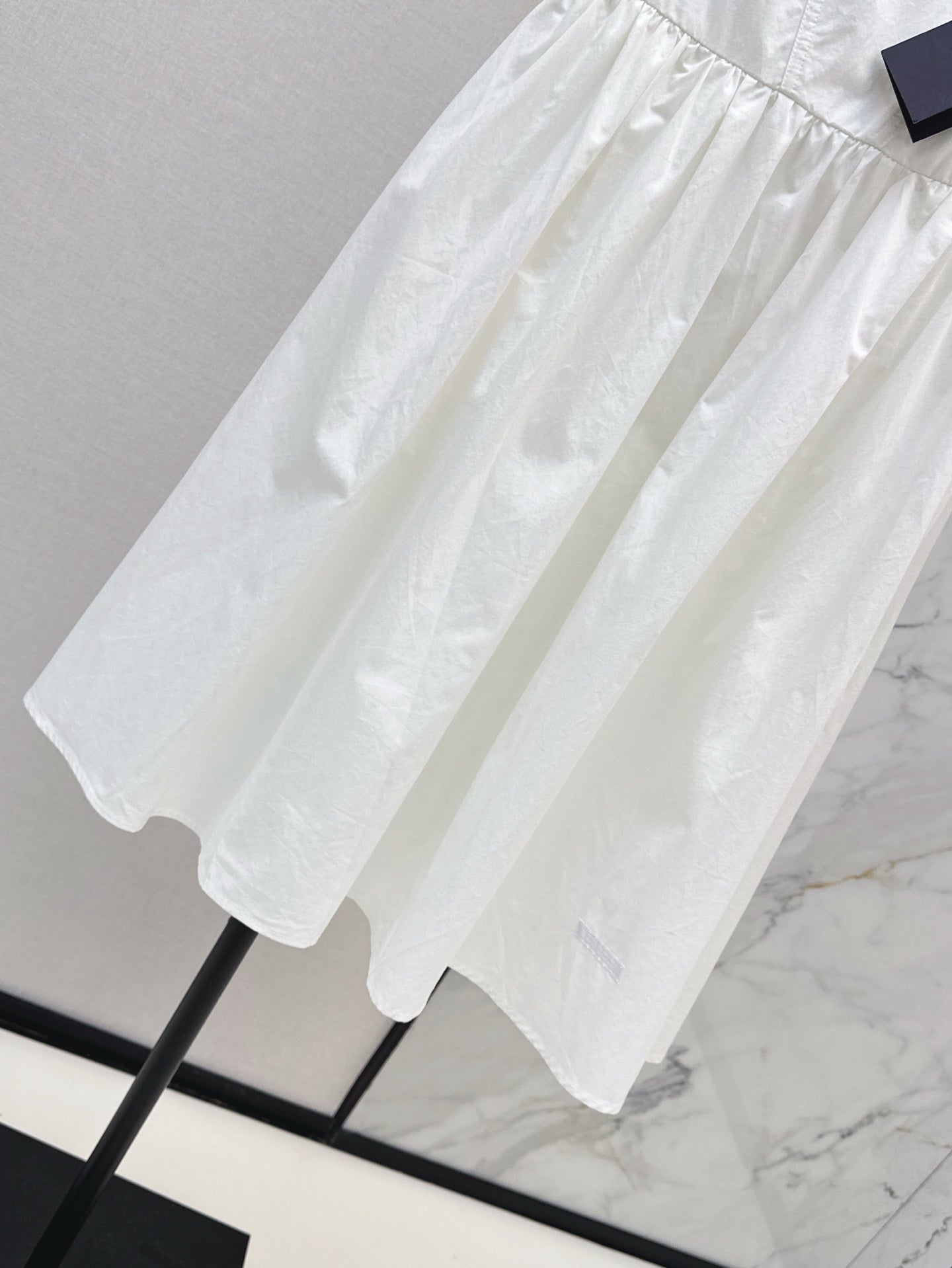 Pra* 25ss Cotton canvas dress