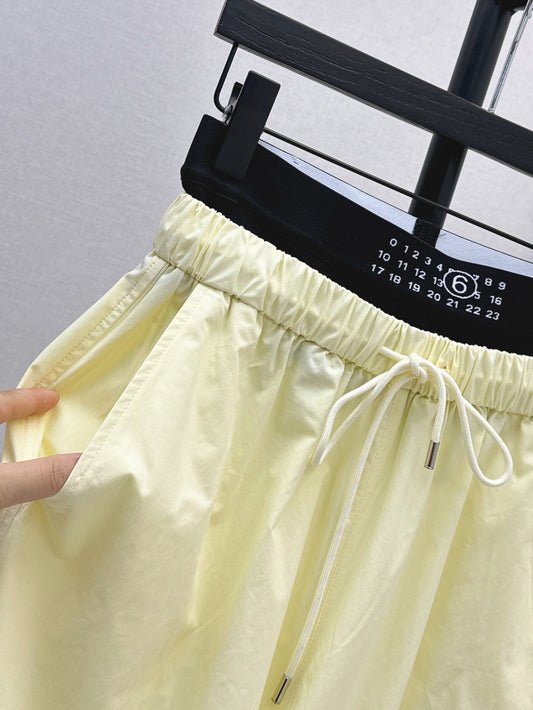 MMargi* 25ss cotton wide-leg cargo pants