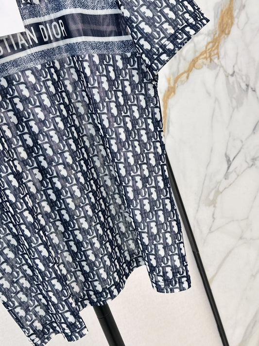 D*r 25ss Oblique printed T-shirt