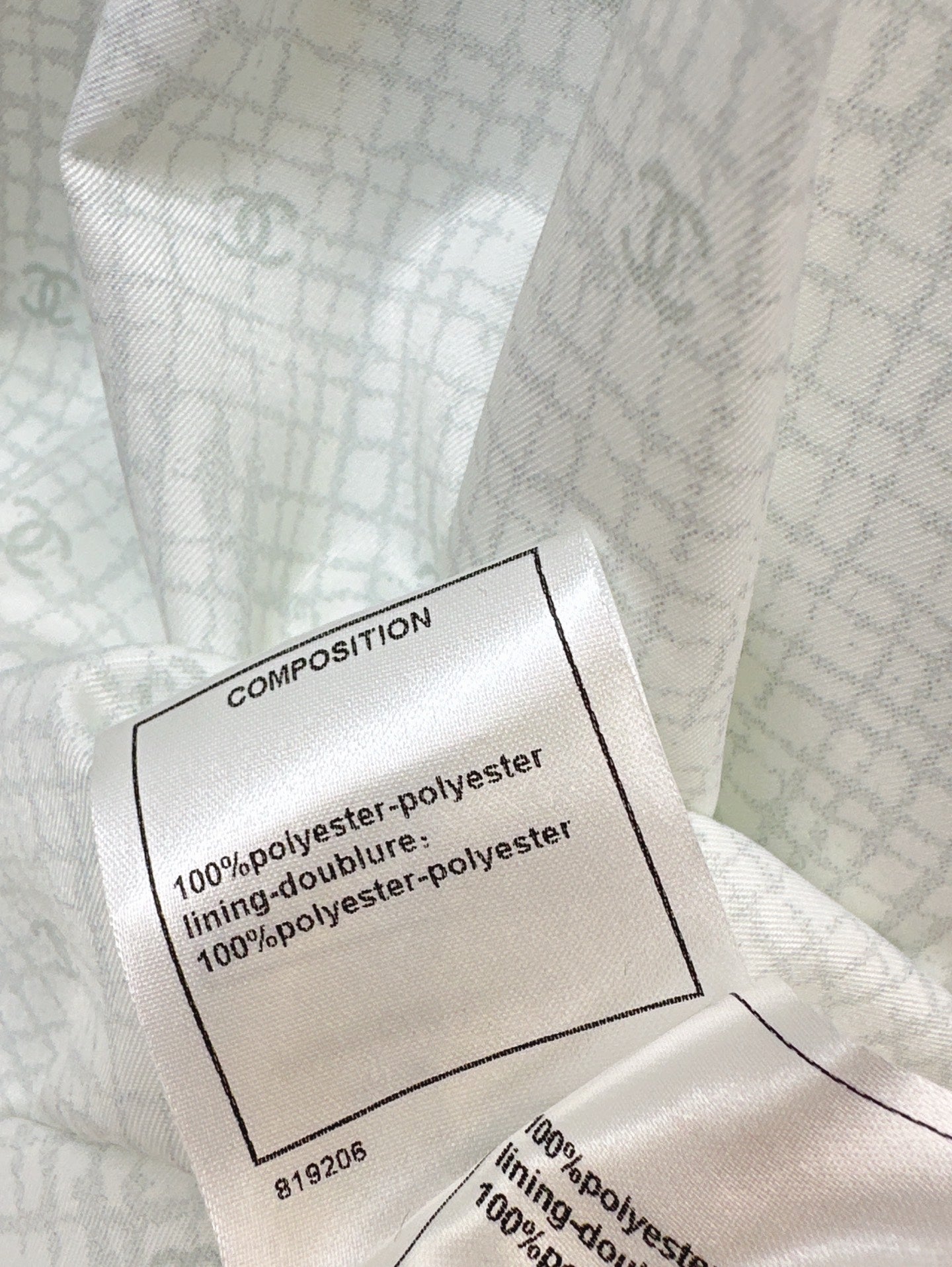 C*nel 25ss jacquard flared dress