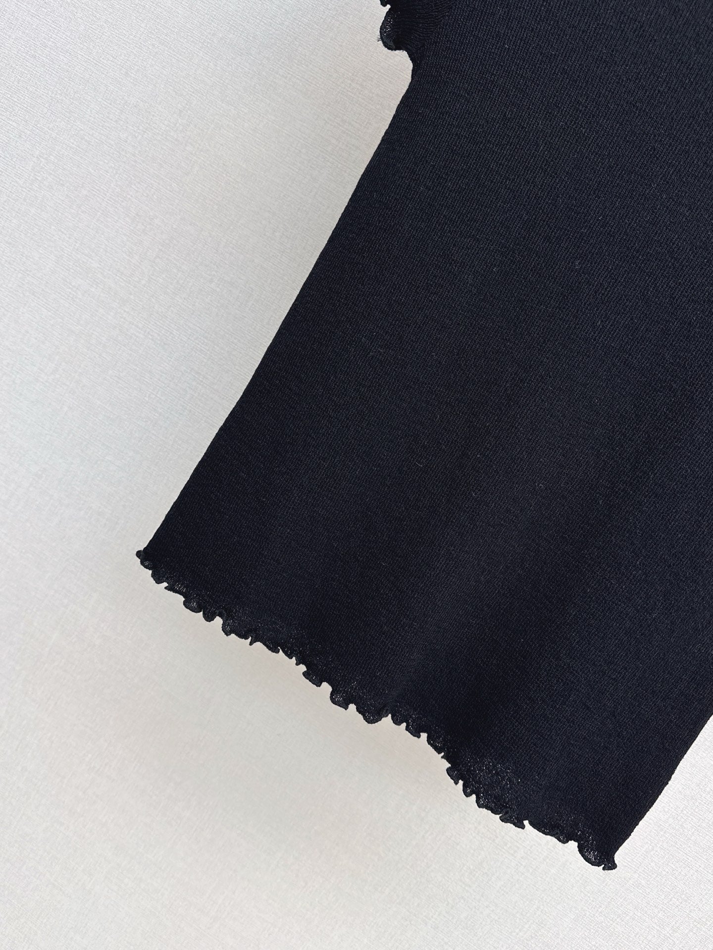 D*r 25ss Ruffled jersey top