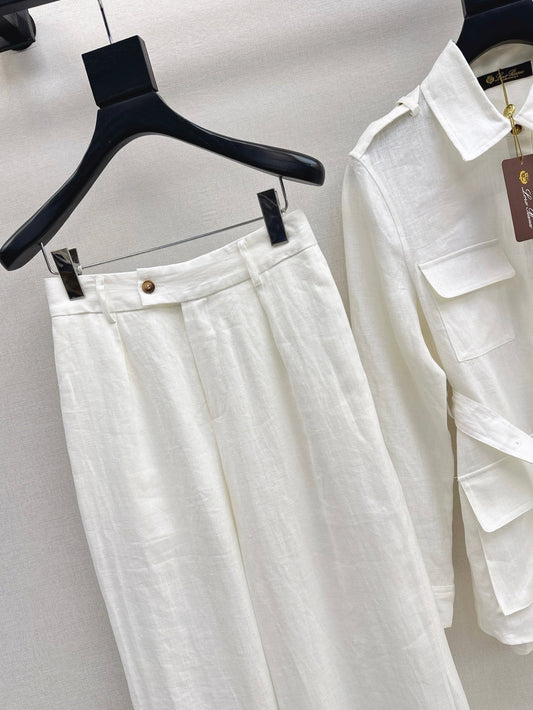 Lor*P 25ss linen suit