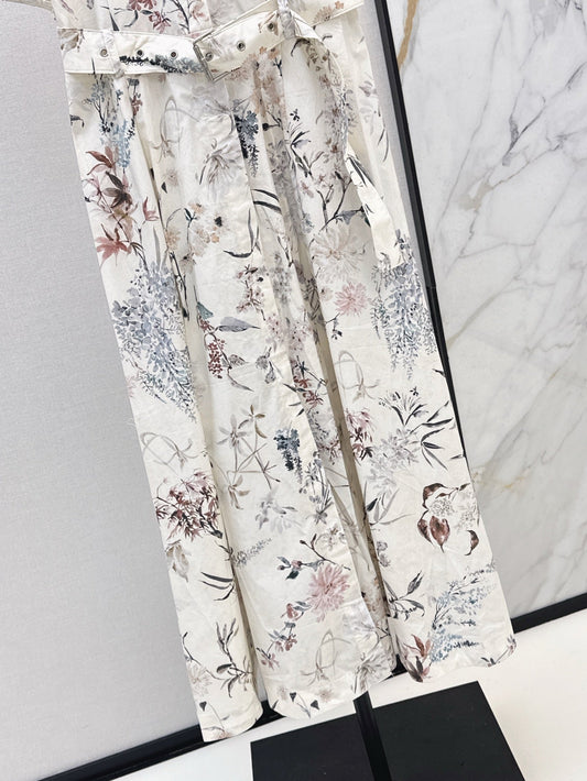 D*r 25ss mid-length belted shirtdress