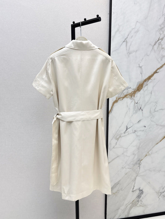 Bur* 25ss trench dress