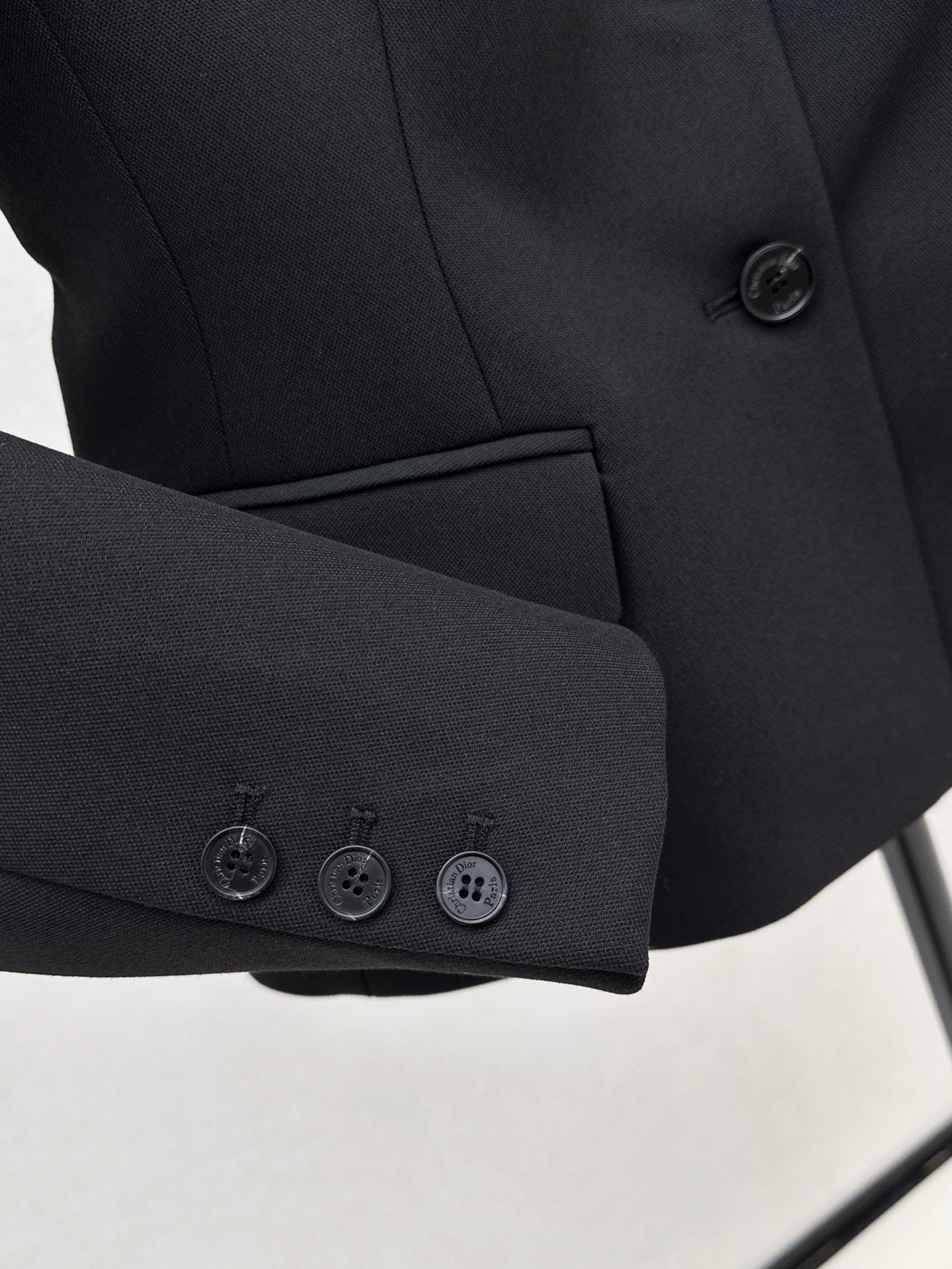 D*r 25ss brooch fitted blazer jacket