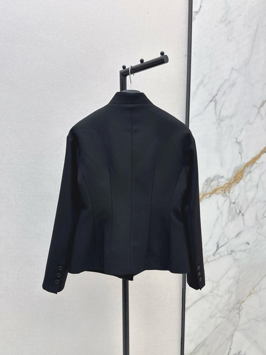 D*r 25ss brooch fitted blazer jacket