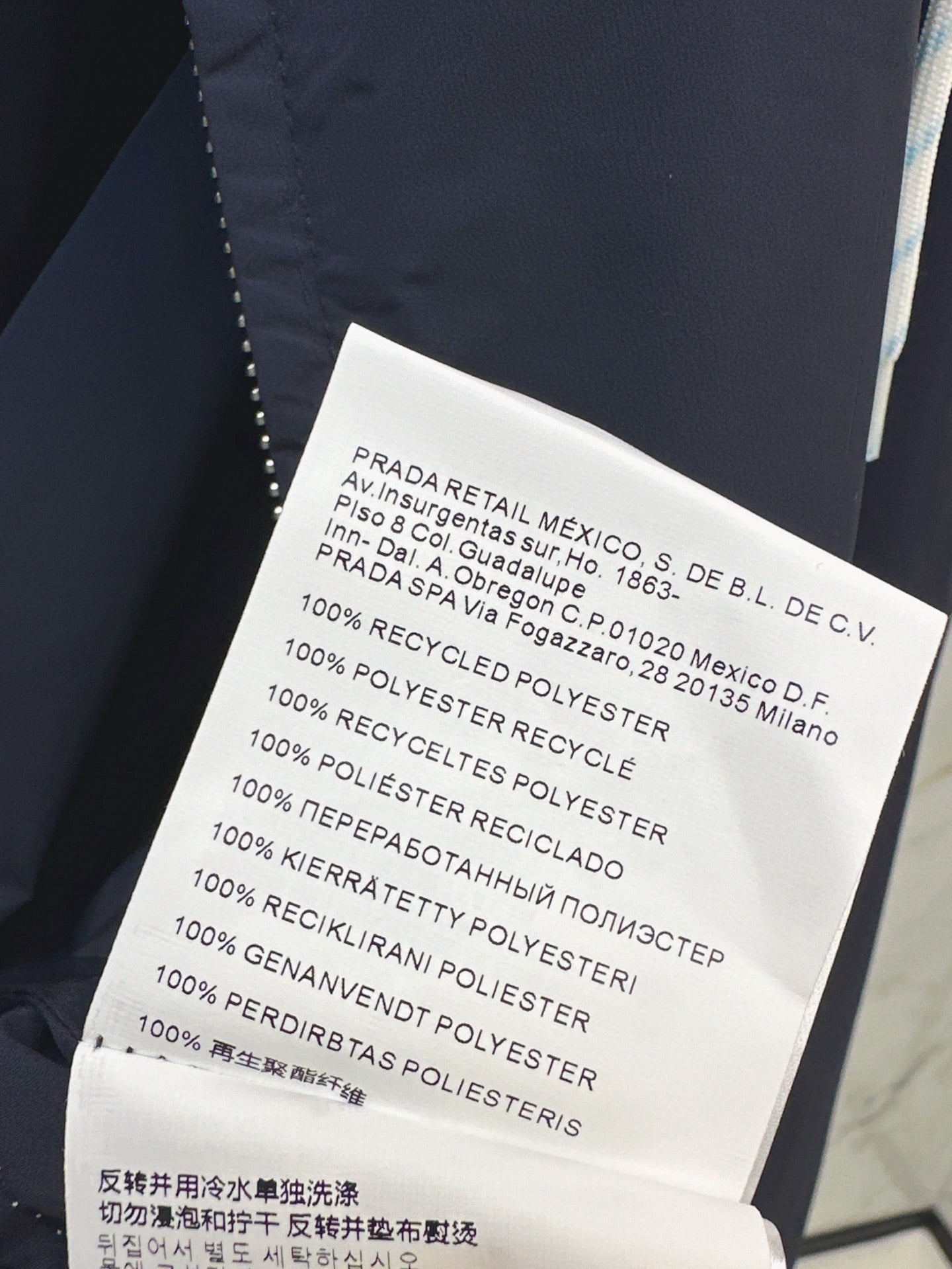 Pra* 25ss Lightweight Re-Nylon blouson jacket