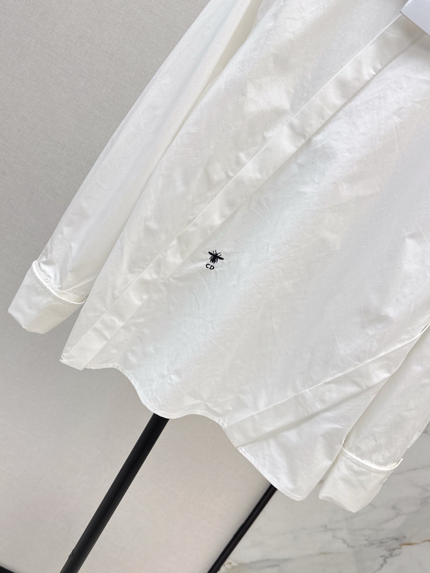 D*r 25ss Oblique buckle shirt