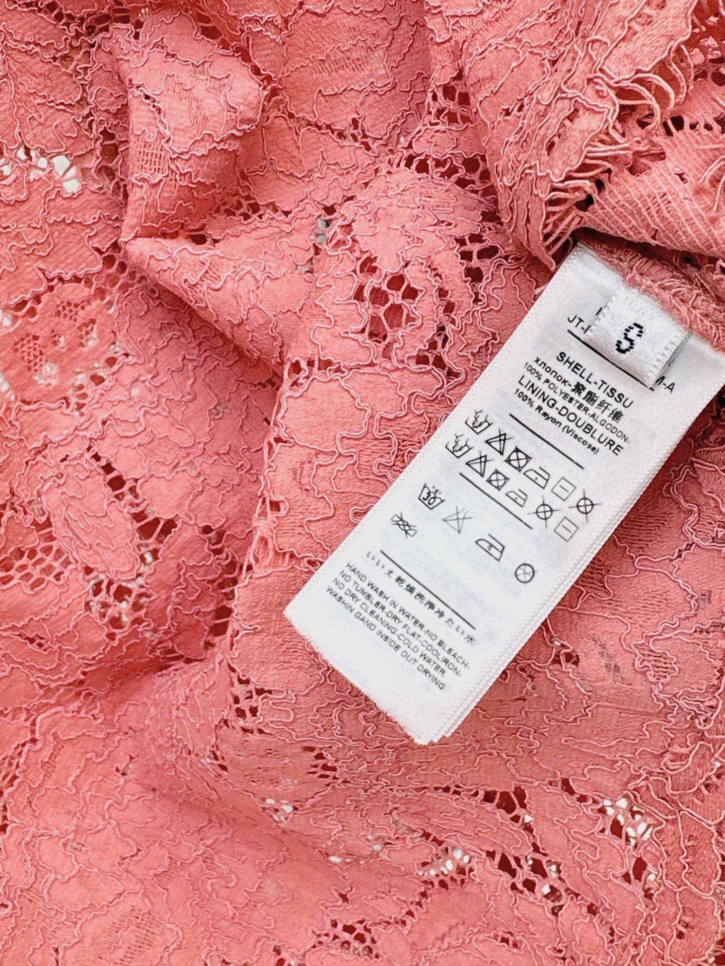 D*Gab 25ss floral lace top