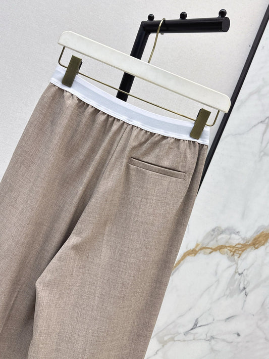 Loe* 25ss trousers in wool and cashmere
