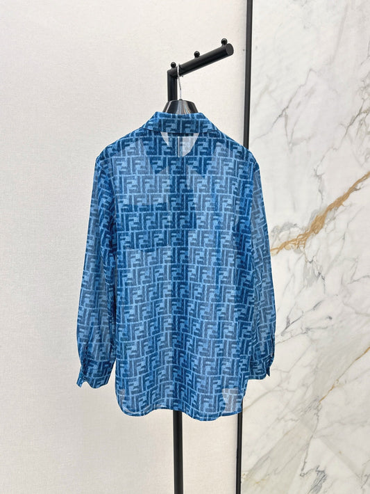 Fd* 25ss FF printed shirt