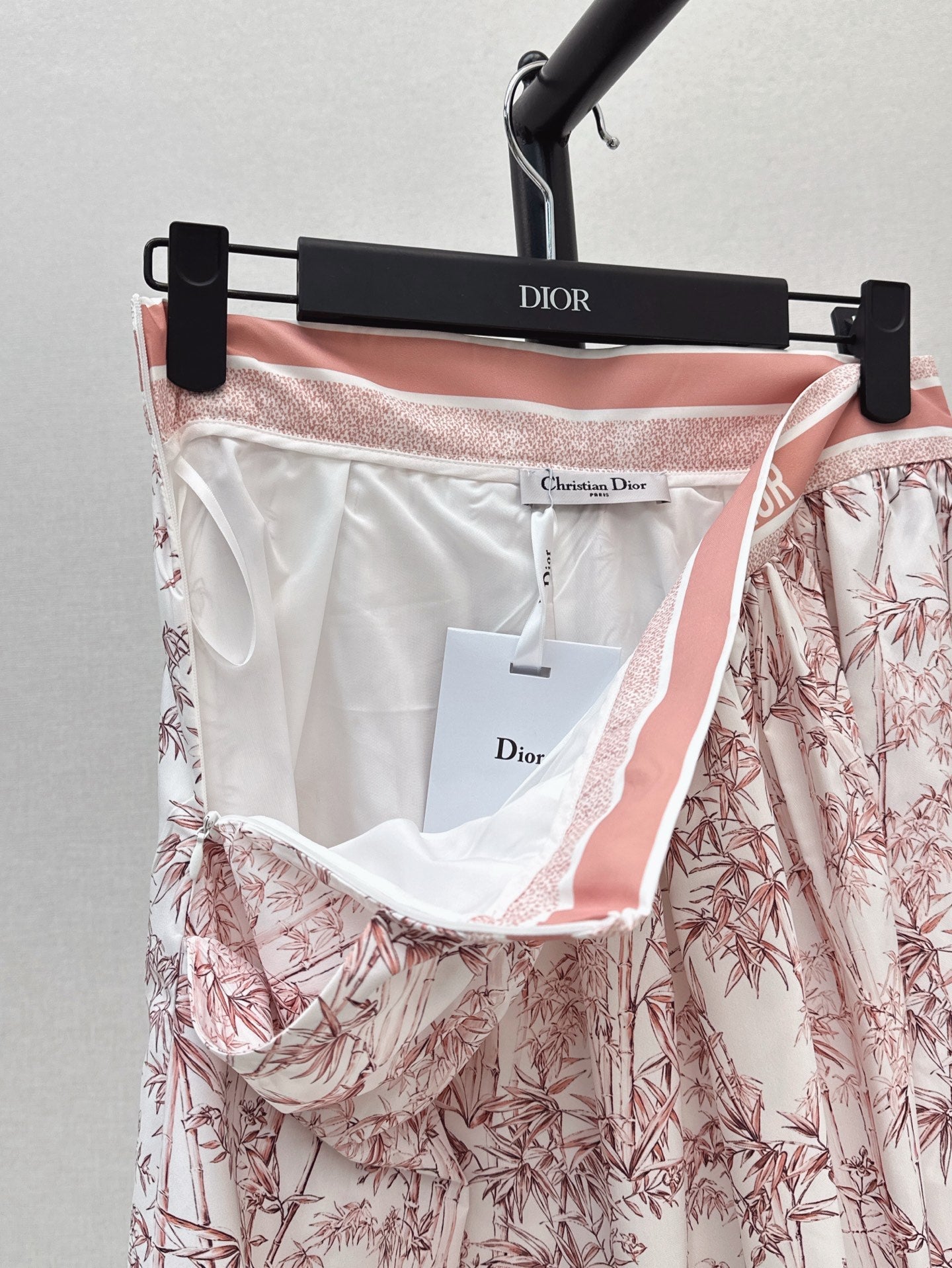 D*r 25ss mid-length printed skirt