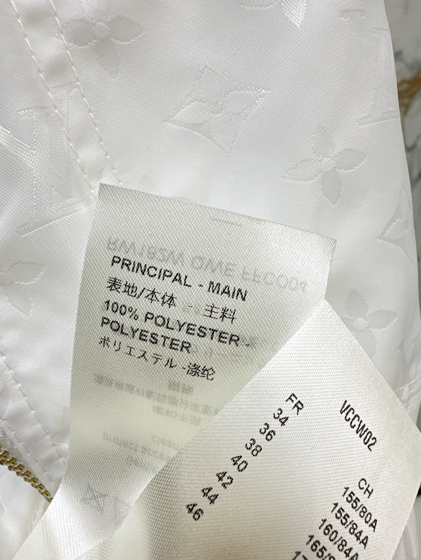 Loui* 25ss monogram hooded jacket