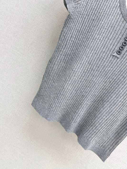 M*u 25ss crew neck short-sleeve sweater