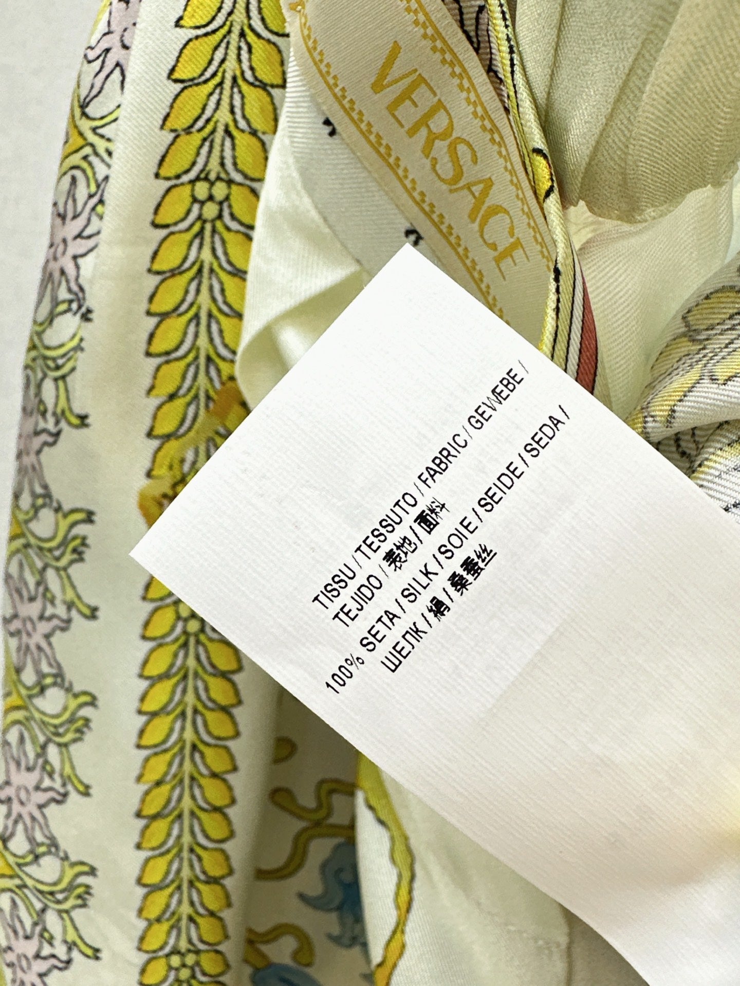 Versa* 25ss Barocco Silk Pants