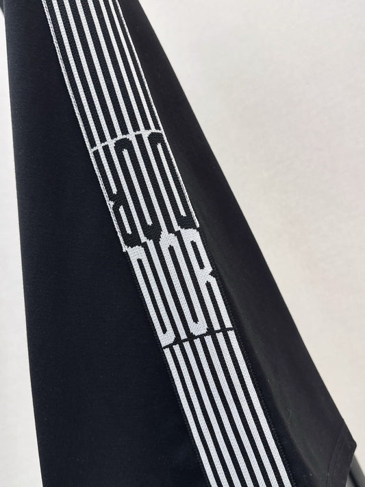 D*r 25ss short flared dress with web