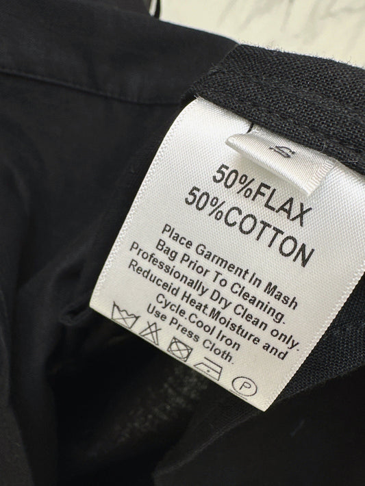 YS* embroidered tied shirtdress