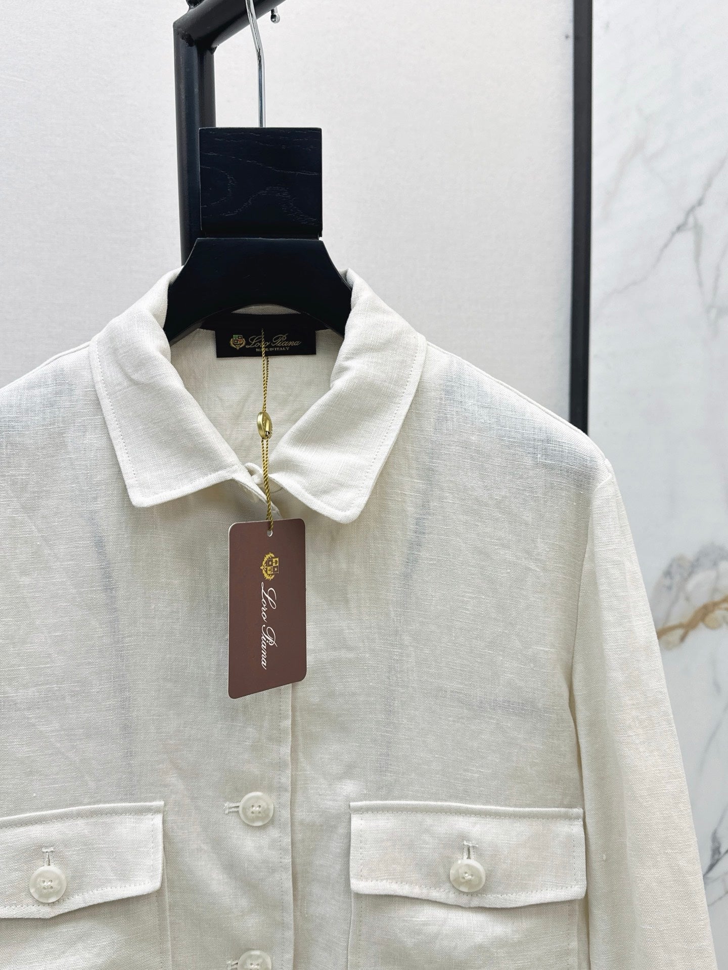Lor*P 25ss linen jacket