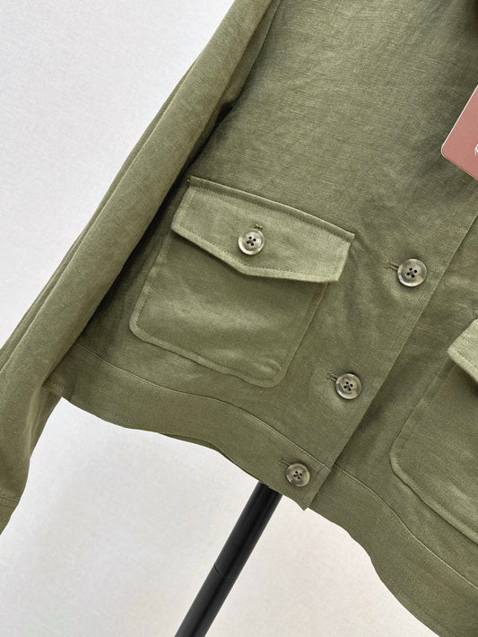 Lor*P 25ss linen jacket