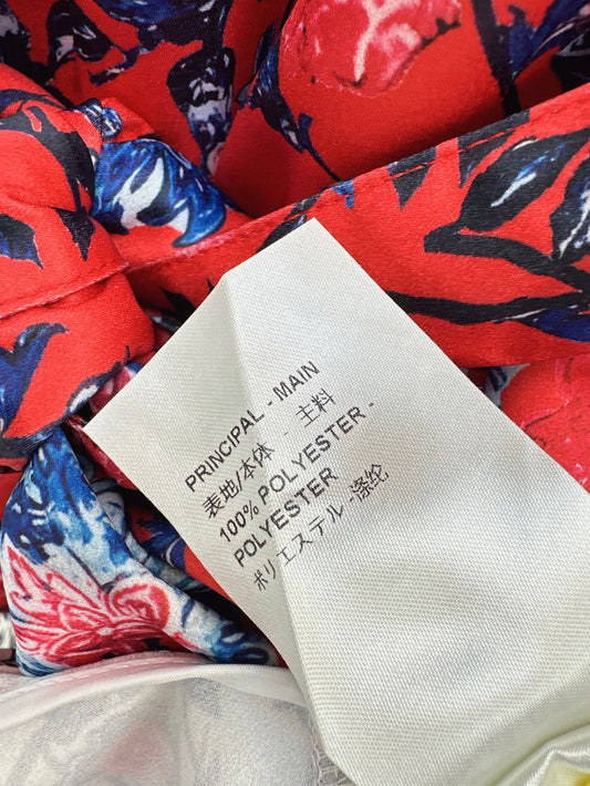 Loui* Floral Vine Godet Dress