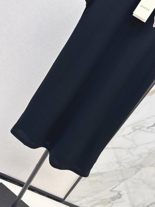 Gu* 25ss cotton poplin polo dress