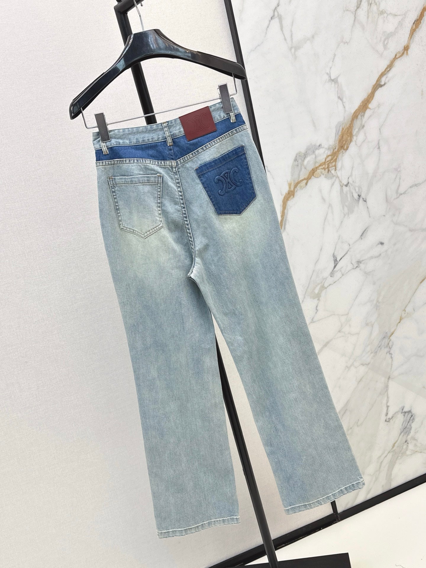 Cel* 25ss color-blocked jeans