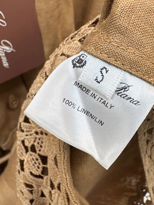 Lor*P 25ss lace trim slip jumpsuit