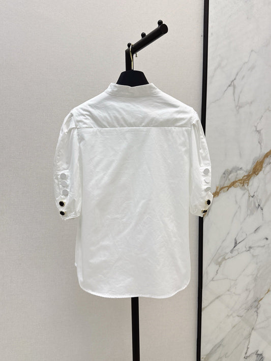 Loui* 25ss puff-sleeve blouse