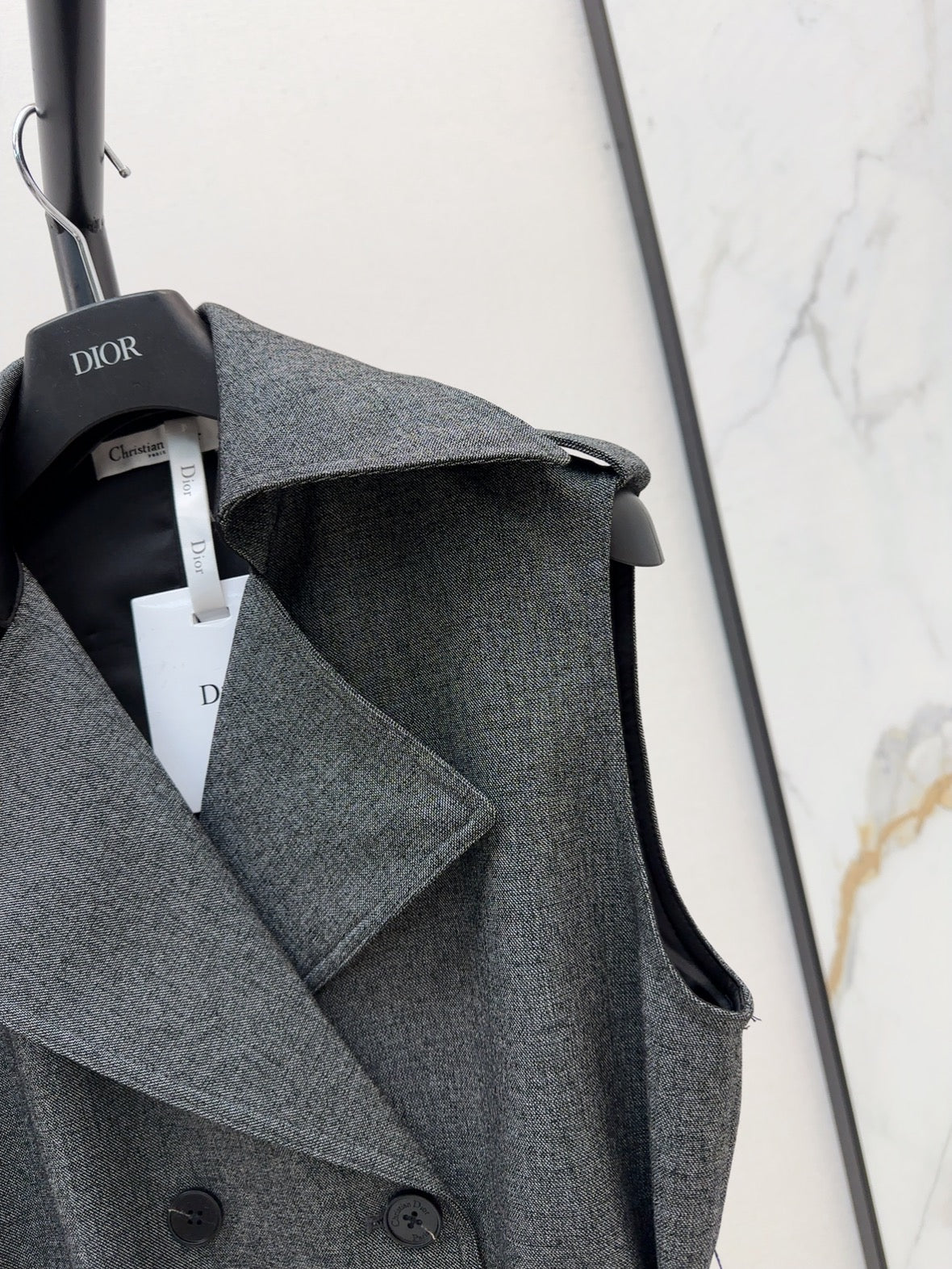 D*r 25ss belted vest jacket