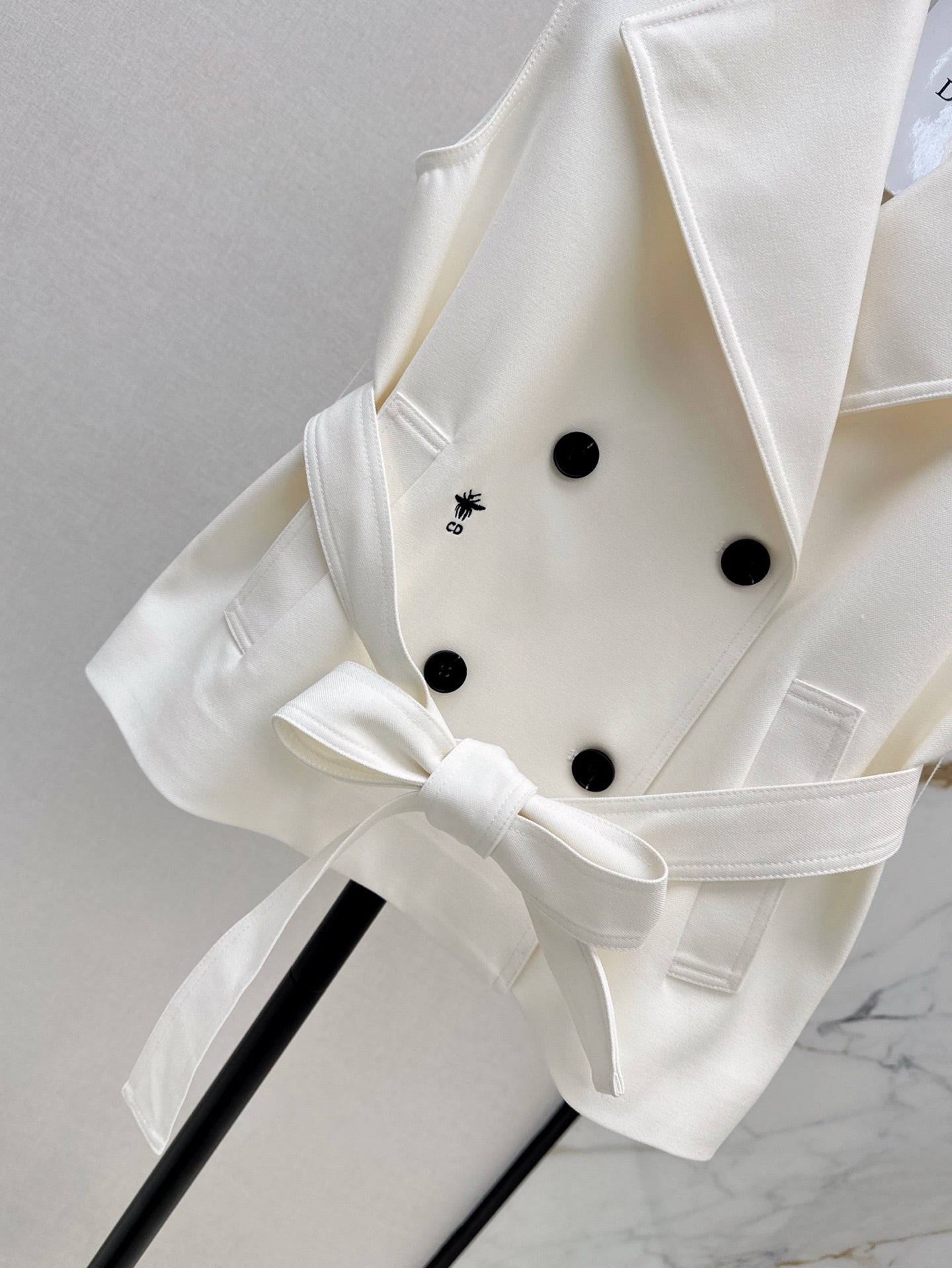 D*r 25ss belted vest jacket