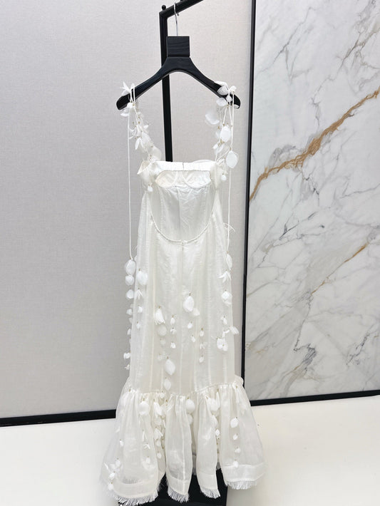 Zim* 25ss petal cami dress