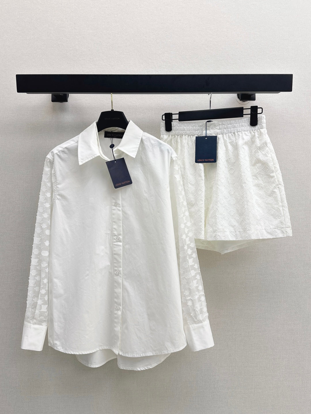 Loui* 25ss monogram jacquard shirt