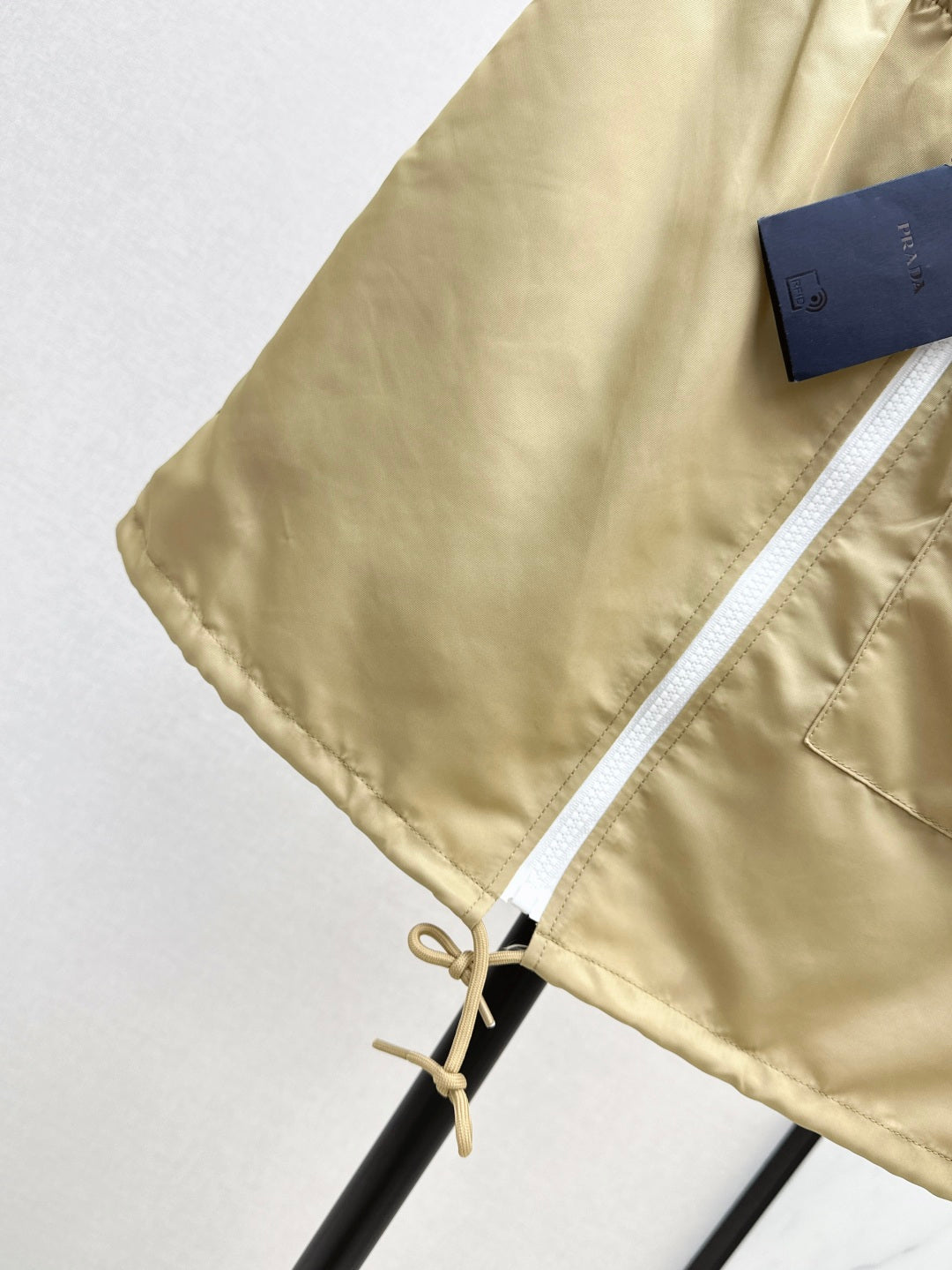 Pra* 25ss re-nylon miniskirt