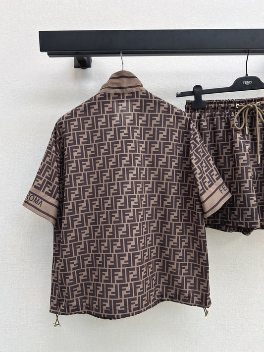 Fd* 25ss FF twill suit