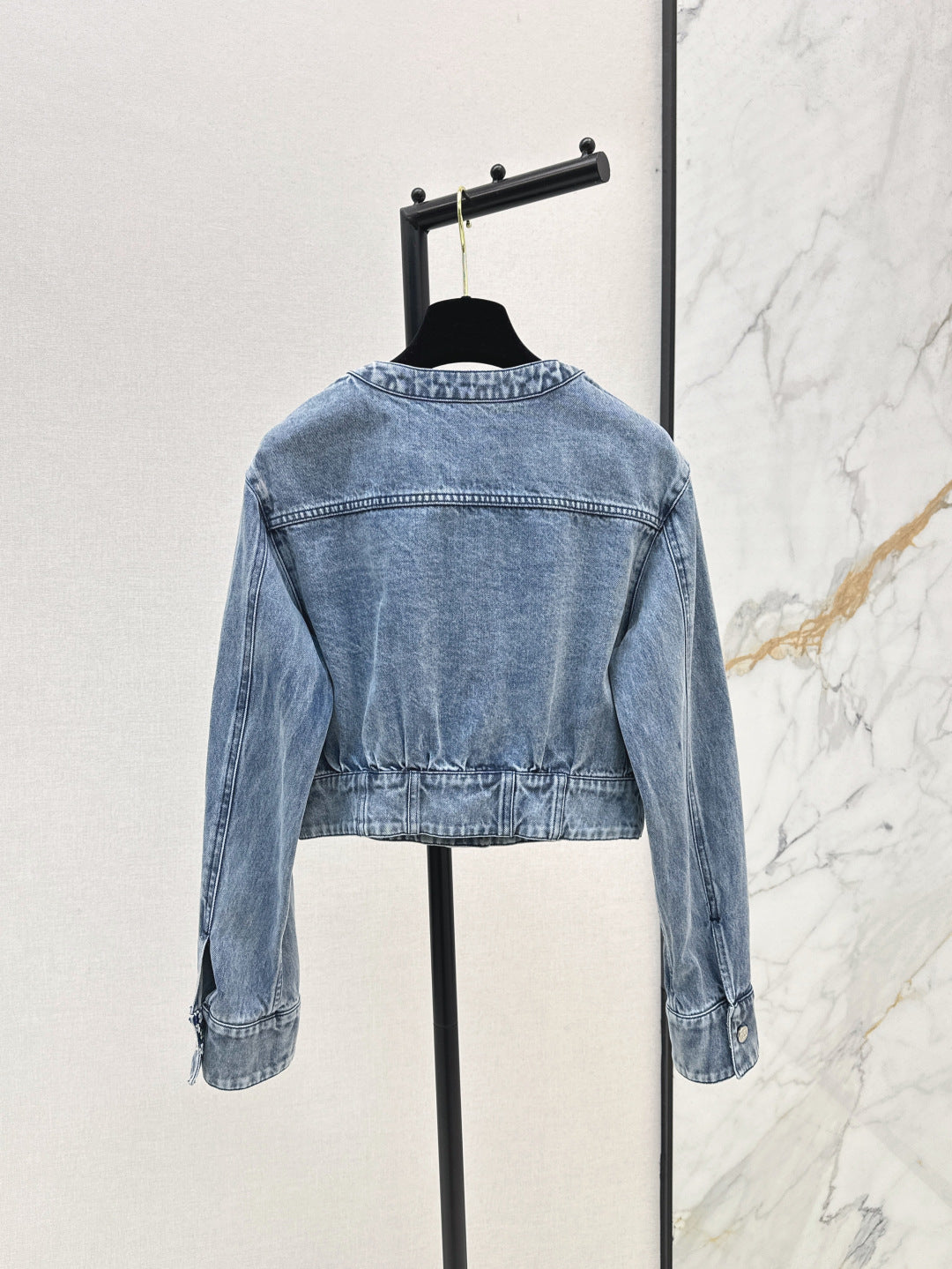 C*nel 25ss cropped denim jacket