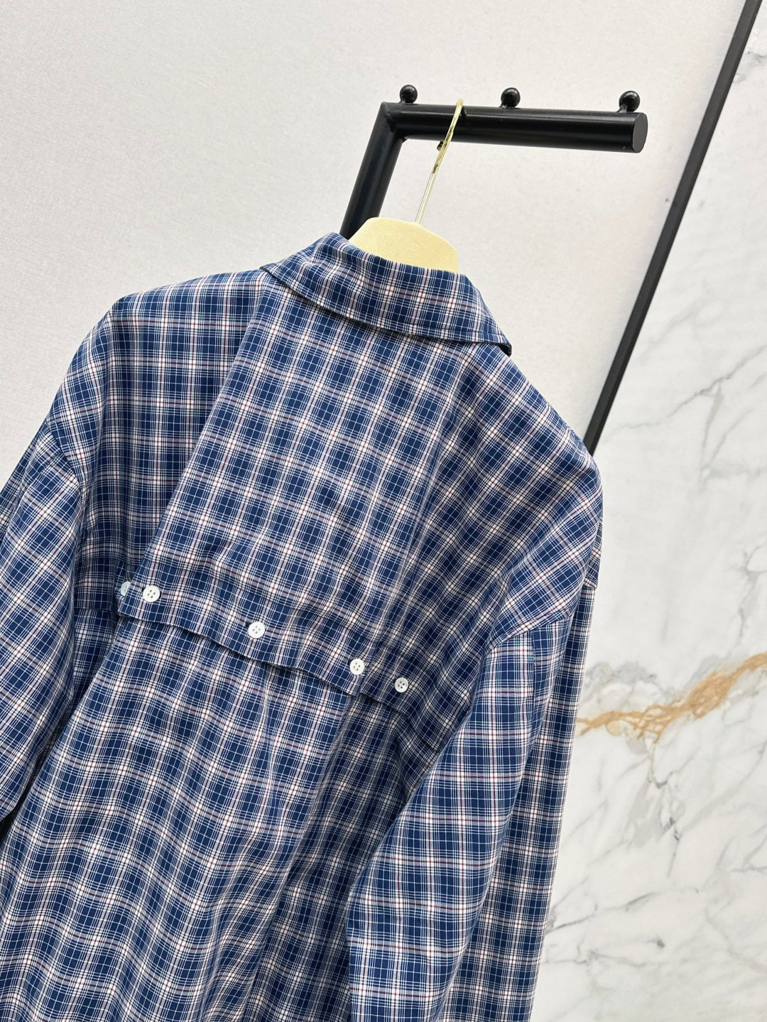 M*u 25ss checked shirt