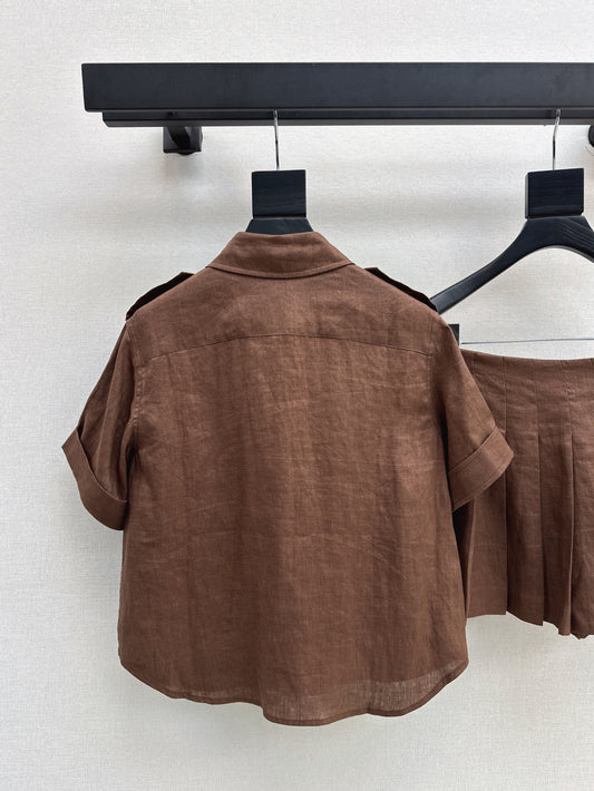 Lor*P 25ss linen suit