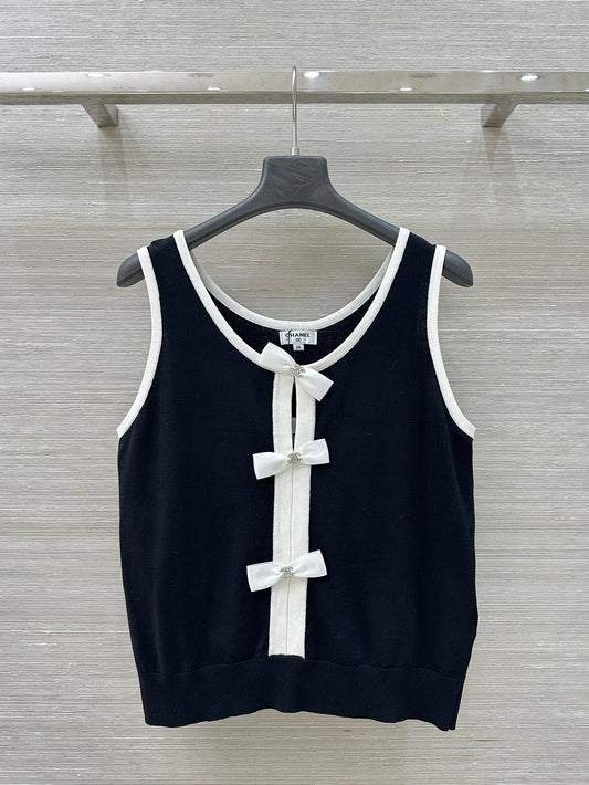 C*nel 25ss knitted vest