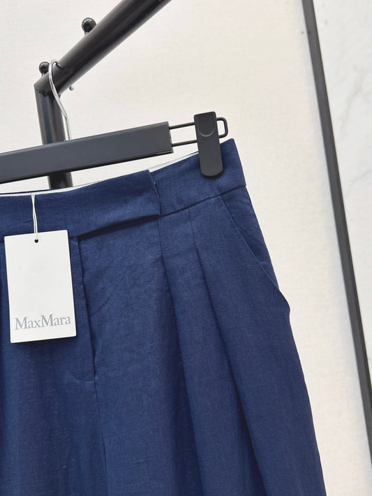 MaxM* 25ss linen trousers