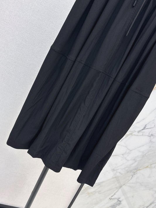 Pra* 25ss drawstring flared skirts