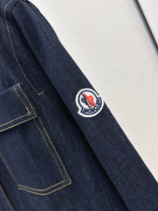 Monc* 25ss washed denim jacket