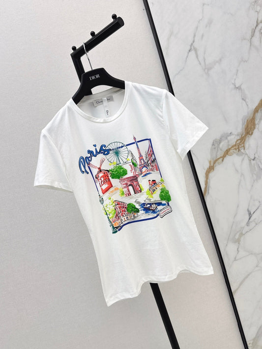 D*r 25ss printed cotton t-shirt