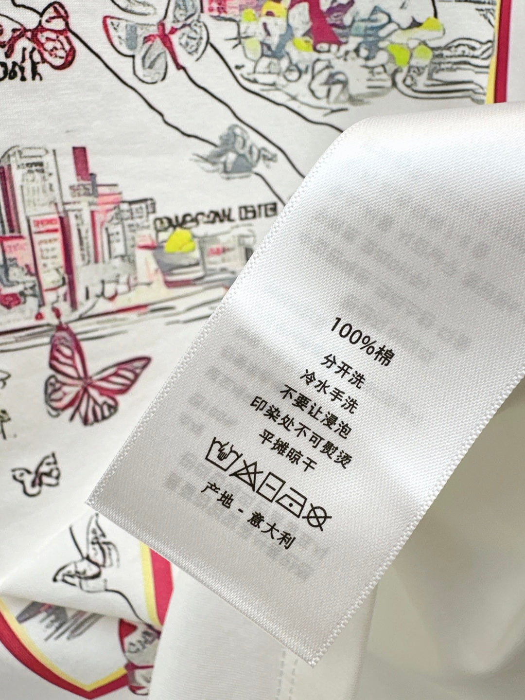 D*r 25ss printed cotton t-shirt