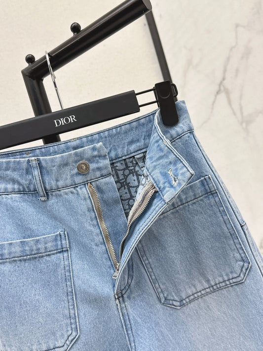 D*r 25ss oblique interior flared jeans